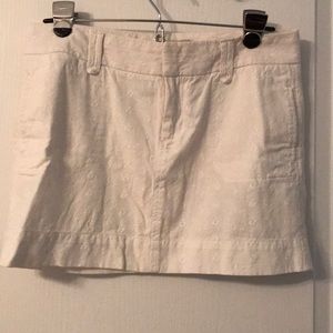 Old Navy white skirt